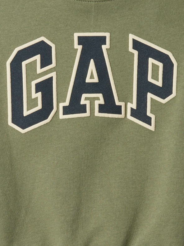 GAP Baby oversize mikina s logom GAP