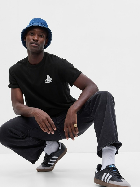 GAP Tričko s medvedíkom Unisex GAP