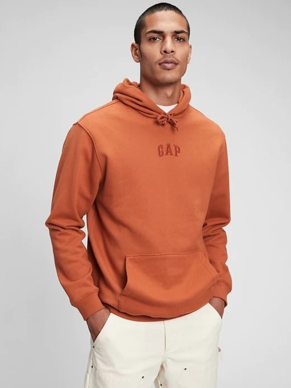 GAP Mikina GAP logo fleece