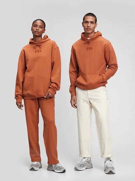 GAP Mikina GAP logo fleece