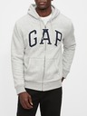 GAP Mikina GAP logo na zips sherpa