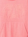 GAP Detská mikina s logom a fleece GAP