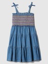 GAP Baby chambray midi šaty GAP