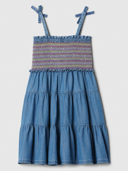 GAP Baby chambray midi šaty GAP