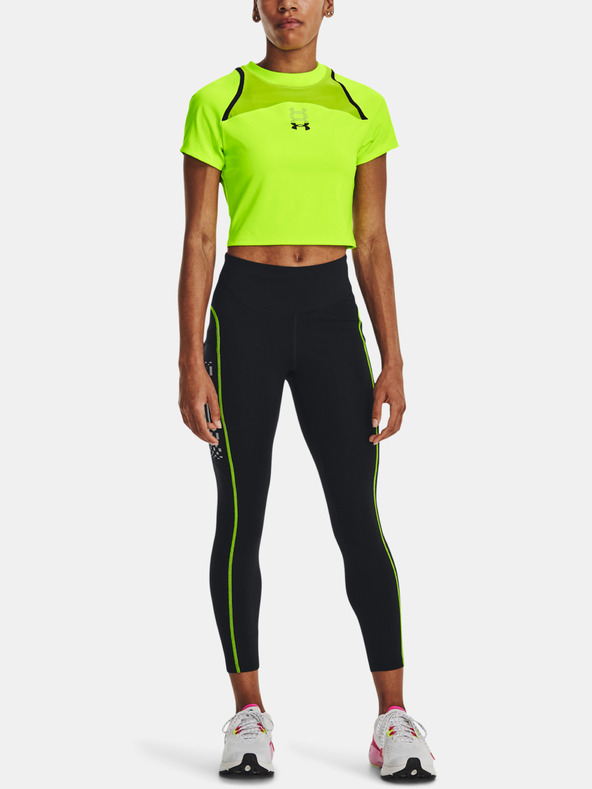Under Armour Dámske tričko Under Armour UA Run Anywhere Crop SS