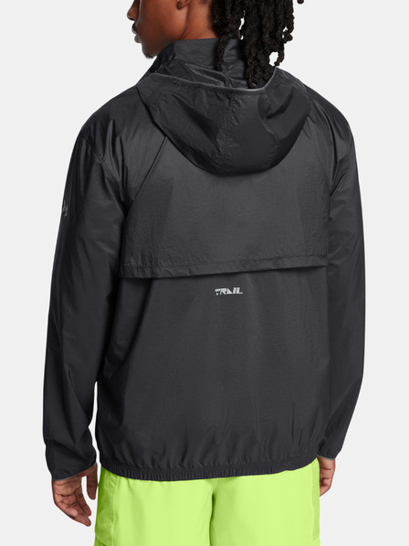 Under Armour Pánska bunda Under Armour UA TRAIL RUN JACKET-GRY