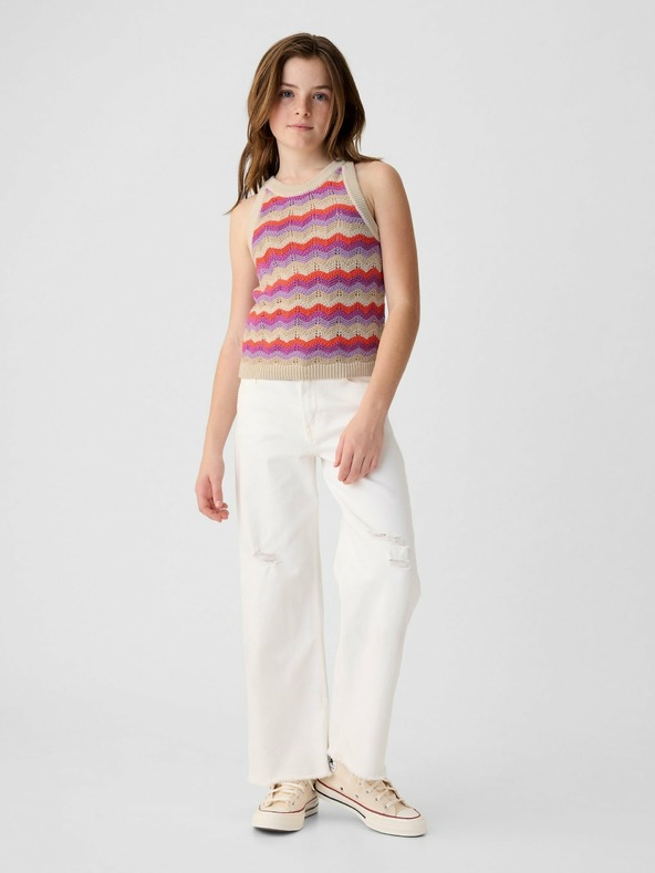 GAP Detský háčkovaný top GAP