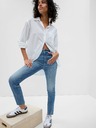 GAP Džínsy slim boyfriend Mid Rise Universal Washwell GAP