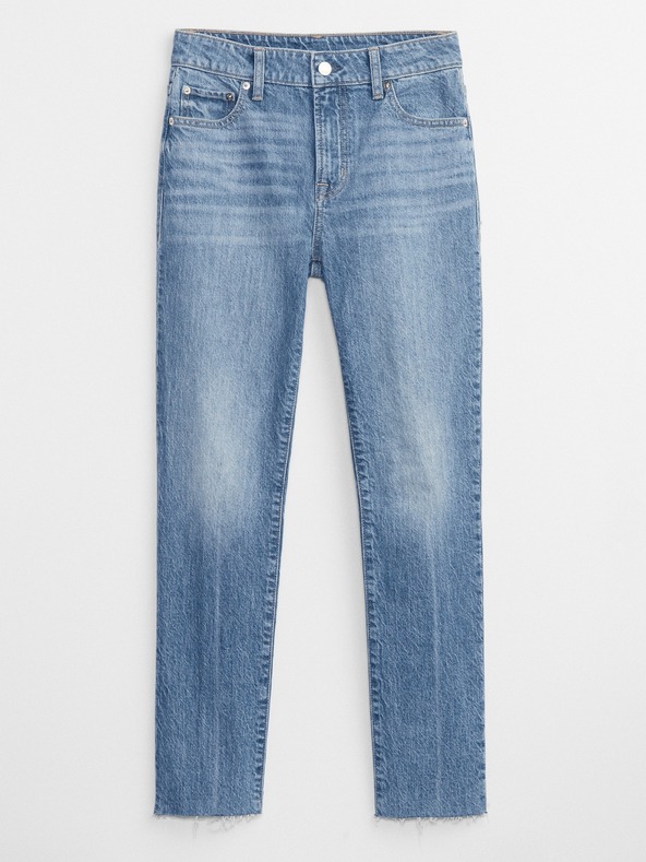 GAP Džínsy slim boyfriend Mid Rise Universal Washwell GAP