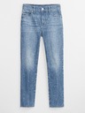 GAP Džínsy slim boyfriend Mid Rise Universal Washwell GAP