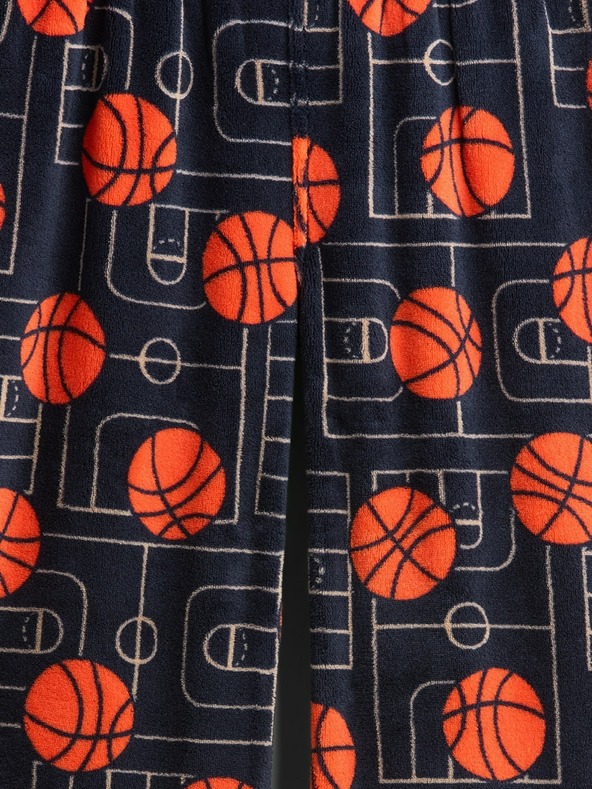 GAP Detské flísové pyžamové nohavice GAP