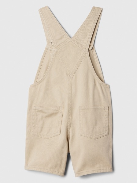 GAP Baby džínsové kraťasy s trakmi GAP