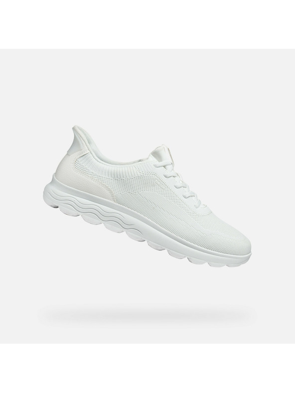 Geox Biele pánske tenisky Geox Spherica Plus