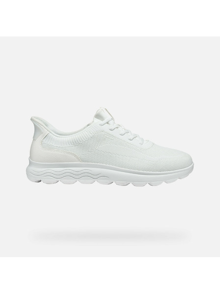 Geox Biele pánske tenisky Geox Spherica Plus