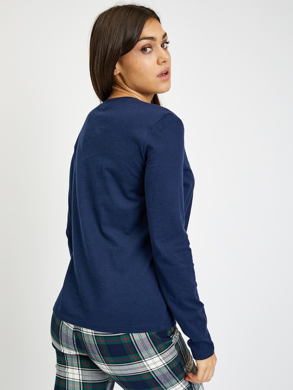 GAP Tričko logo s dlhým rukávom GAP