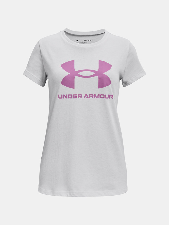 Under Armour Dievčenské tričko Under Armour UA SPORTSTYLE LOGO SS