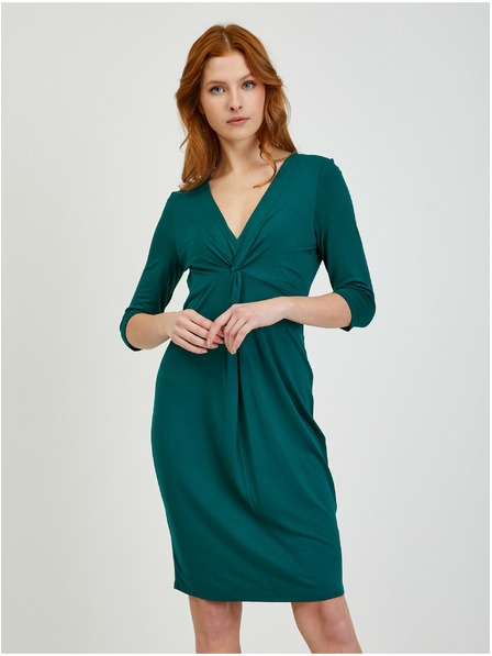 Orsay Petrolejové dámske plášťové šaty ORSAY