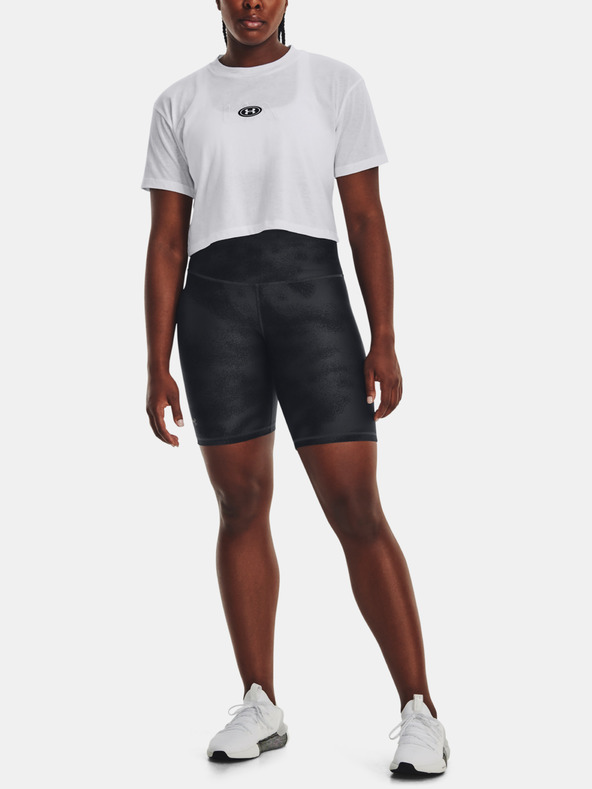 Under Armour Dámske tričko Under Armour UA BRANDED LOGO CROP SS