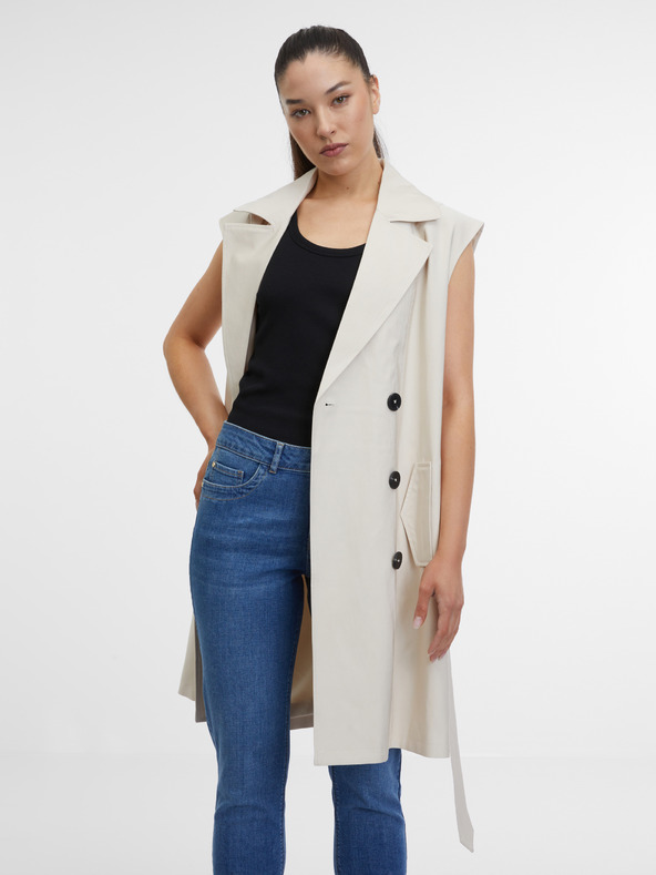 Orsay Béžová dámska vesta ORSAY