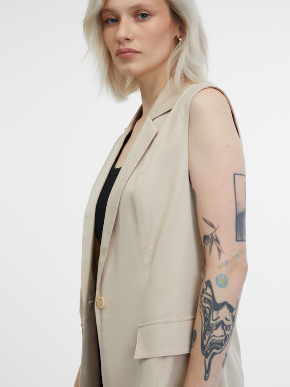 Orsay Béžová dámska vesta ORSAY