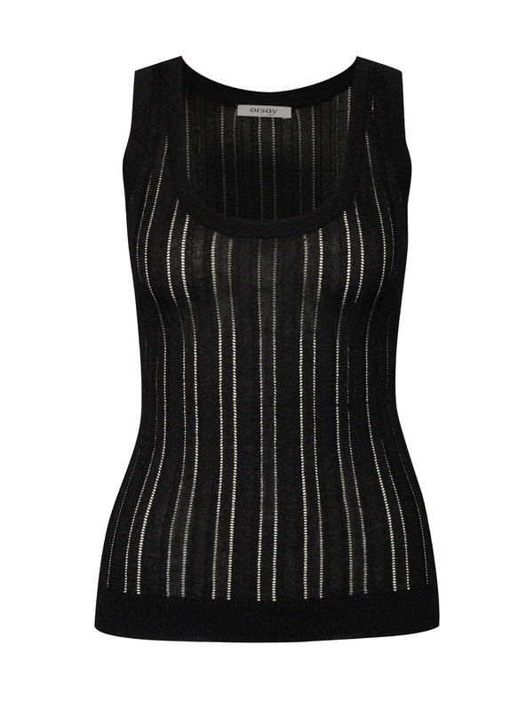 Orsay Čierny dámsky top ORSAY