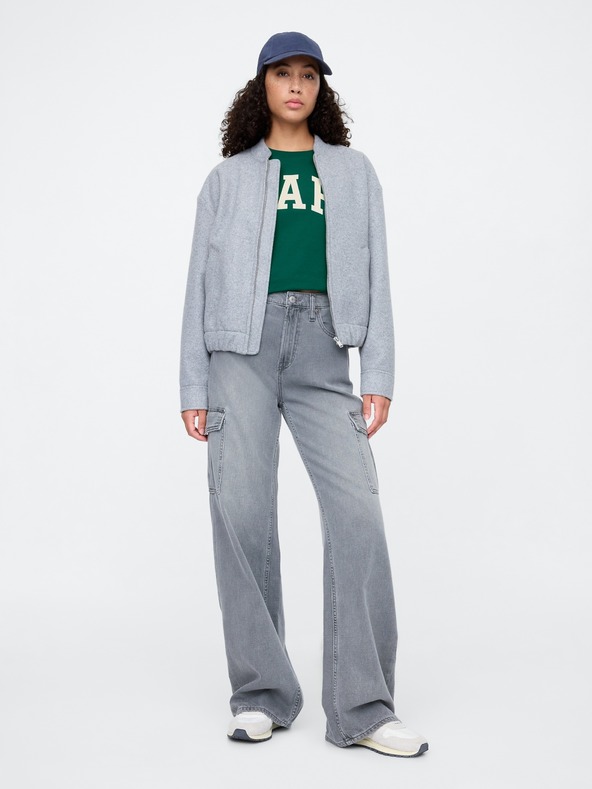 GAP Tričko GAP logo v-ss camo arch