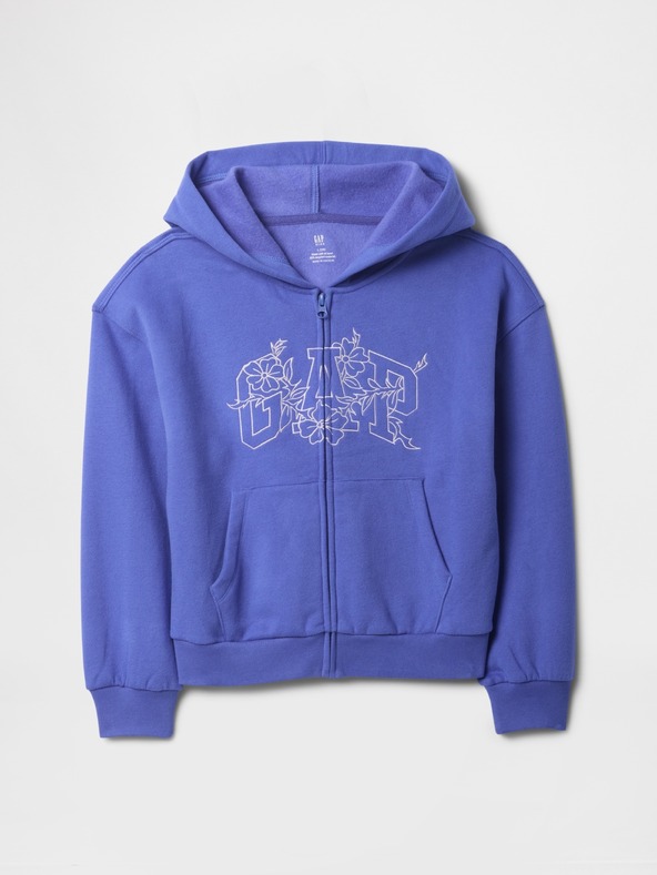 GAP Detská oversize mikina s logom GAP