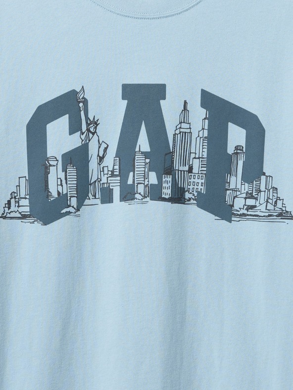 GAP Tričko GAP logo v-ss camo arch