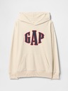 GAP Detská mikina s logom a fleece GAP