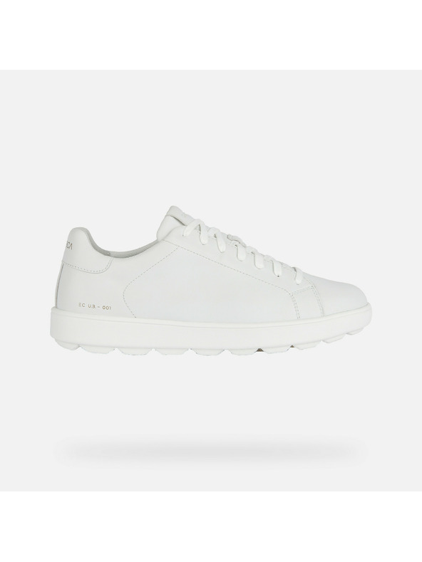Geox Biele pánske tenisky Geox Spherica Ecub-1