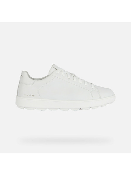 Geox Biele pánske tenisky Geox Spherica Ecub-1