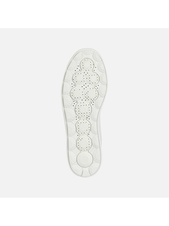 Geox Biele pánske tenisky Geox Spherica Ecub-1
