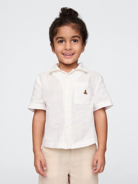 GAP Baby ľanová košeľa GAP