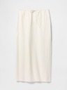 GAP Ľanová midi sukňa GAP