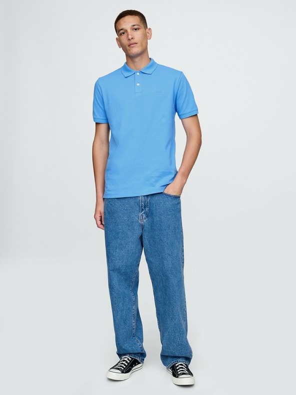 GAP Vzorované pique polo tričko GAP