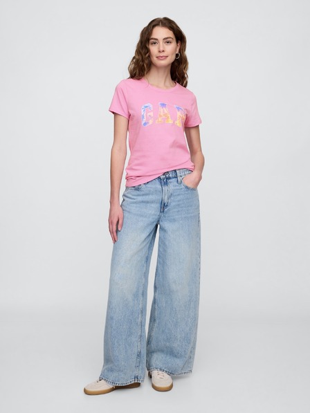 GAP Tričko GAP logo v-ss camo arch