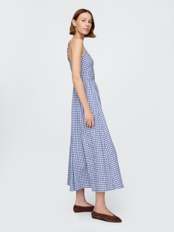 GAP Ľanové maxi šaty GAP