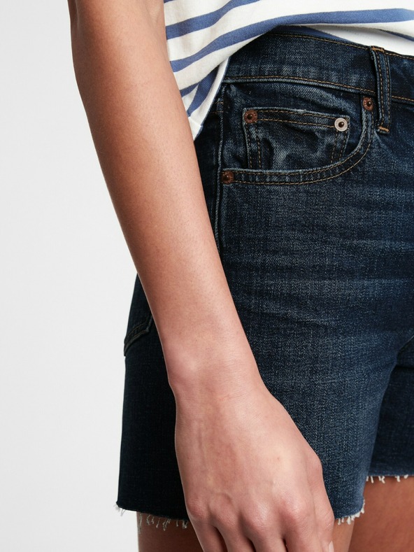 GAP Džínsové kraťasy high rise GAP