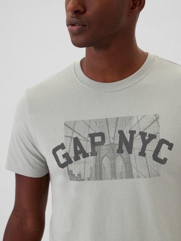 GAP Bavlnené tričko Gap NYC GAP