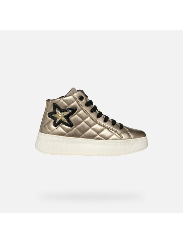 Geox Čierne dievčenské tenisky Geox Mikiroshi