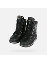 Geox Čierna dievčenská zimná obuv Geox Adelhide AB