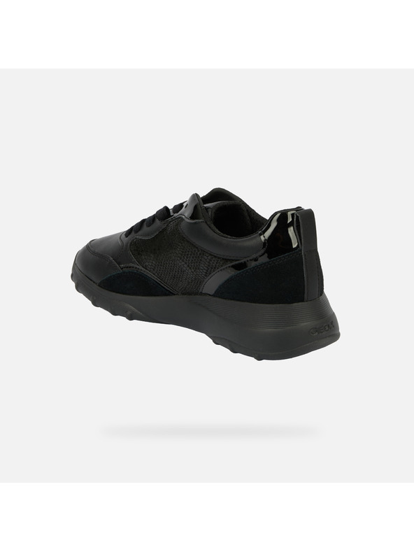 Geox Čierne dámske tenisky Geox Alleniee