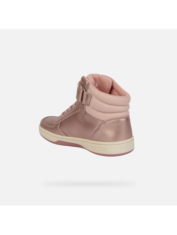 Geox Ružové dievčenské tenisky Geox Maltin