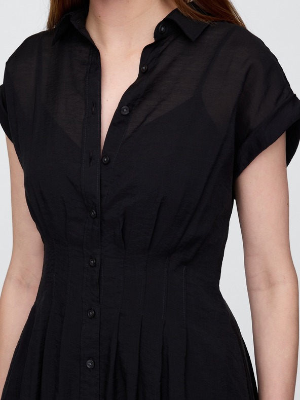 GAP Košeľové midi šaty GAP