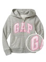 GAP Detská mikina GAP logo zip