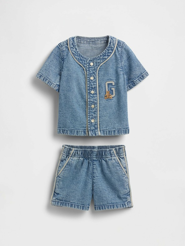 GAP Baby jeansový set Baseball Americana GAP