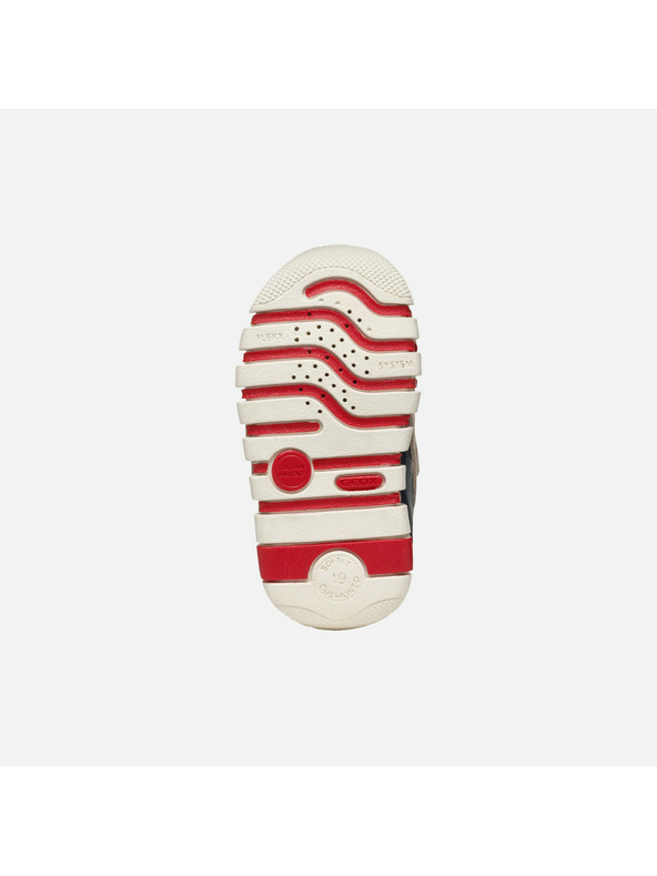 Geox Tmavo modré chlapčenské topánky pre prvé krôčiky Geox Iupidoo Boy