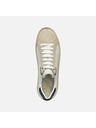 Geox Biele pánske tenisky Geox Affile
