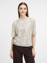 Orsay Krémová dámska blúzka ORSAY