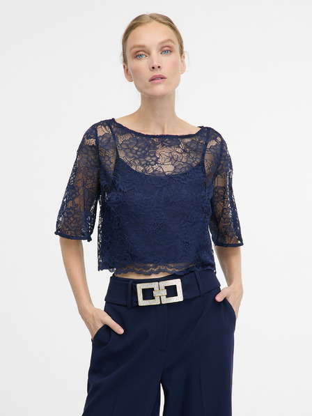 Orsay Modrá dámska blúzka ORSAY